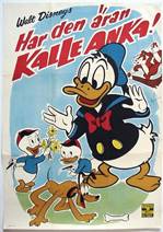 Har den ran Kalle Anka filmaffisch poster